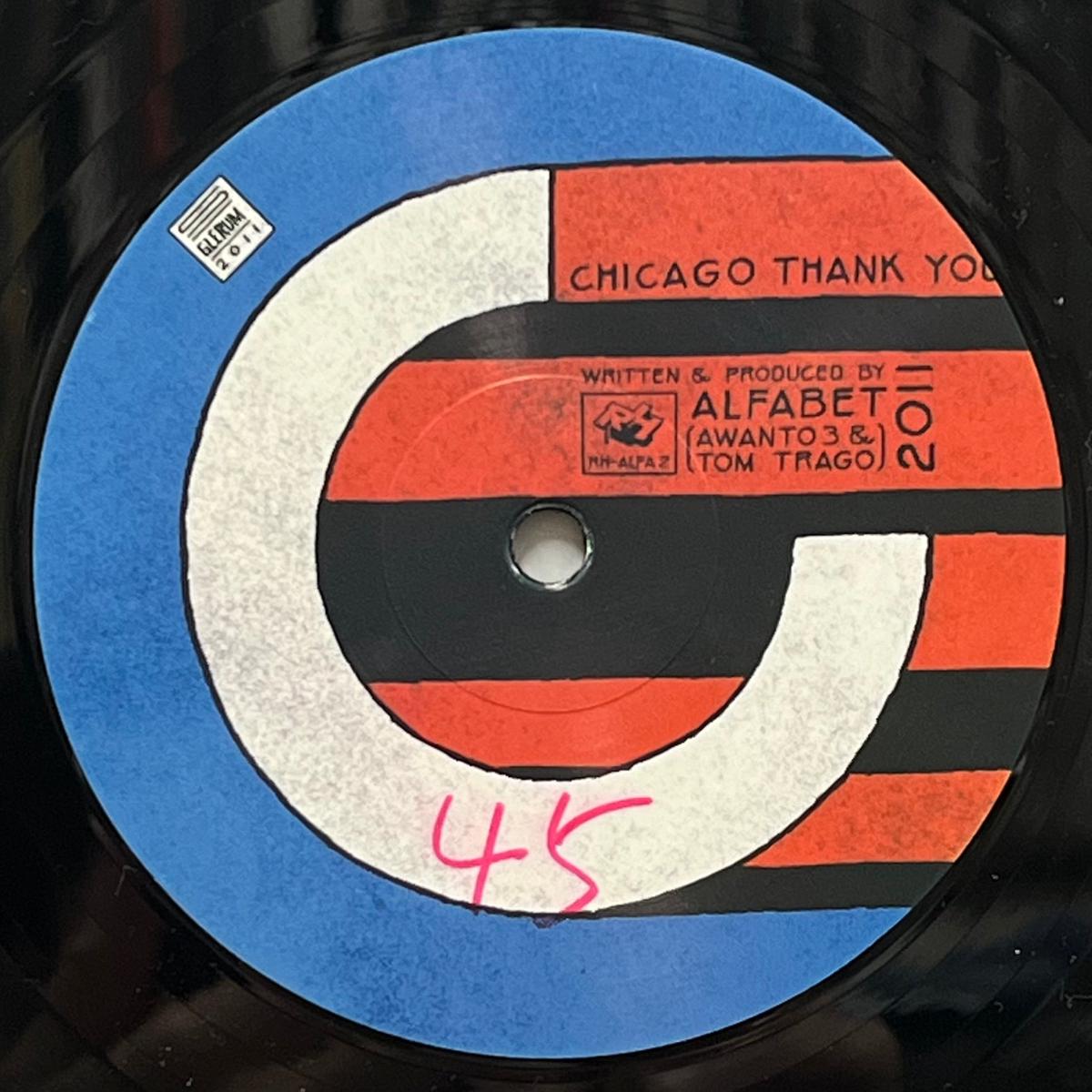 ALFABET / Chicago Thank You (Rush Hour RH-ALFA2, 12inch)