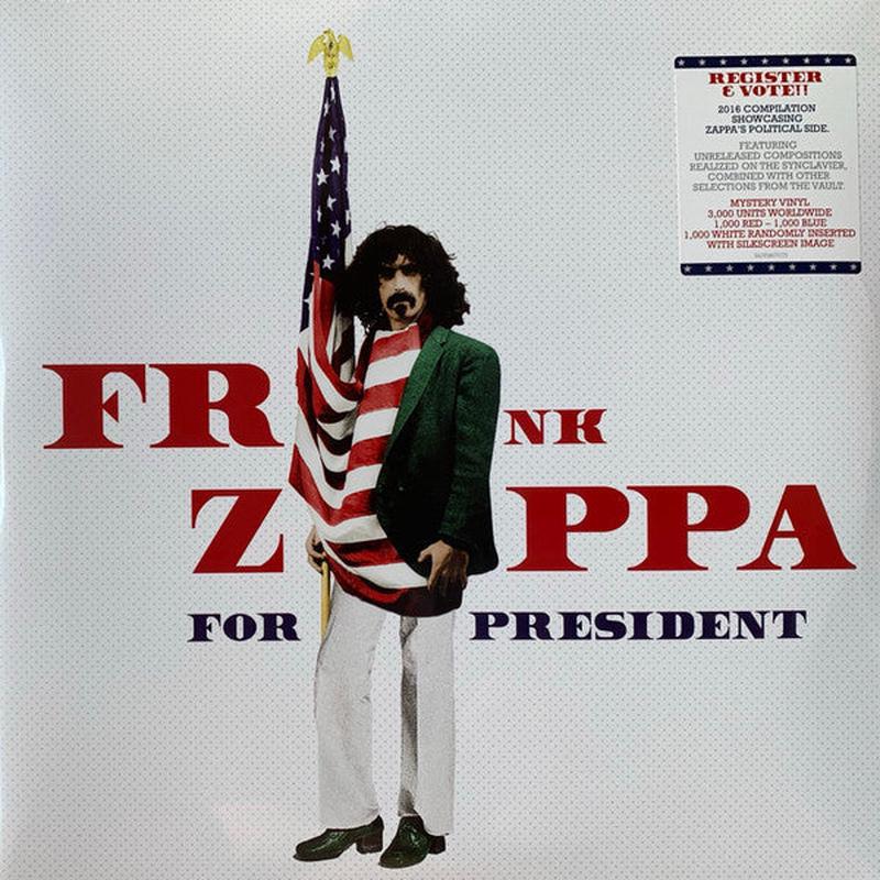 Frank Zappa – Frank Zappa For President (2Lp Limited Red, White Or Blue) Vinyl New