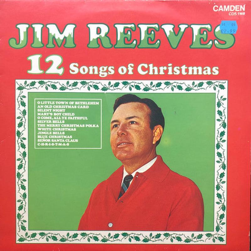 Jim Reeves  12 Songs Of Christmas   Vinyl