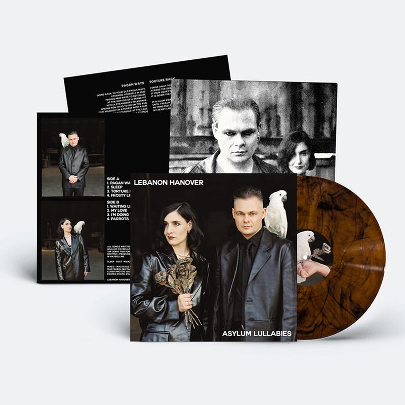 LEBANON HANOVER – Asylum Lullabies – LP – Brown with Black Marble Vinyl [OCT 24]