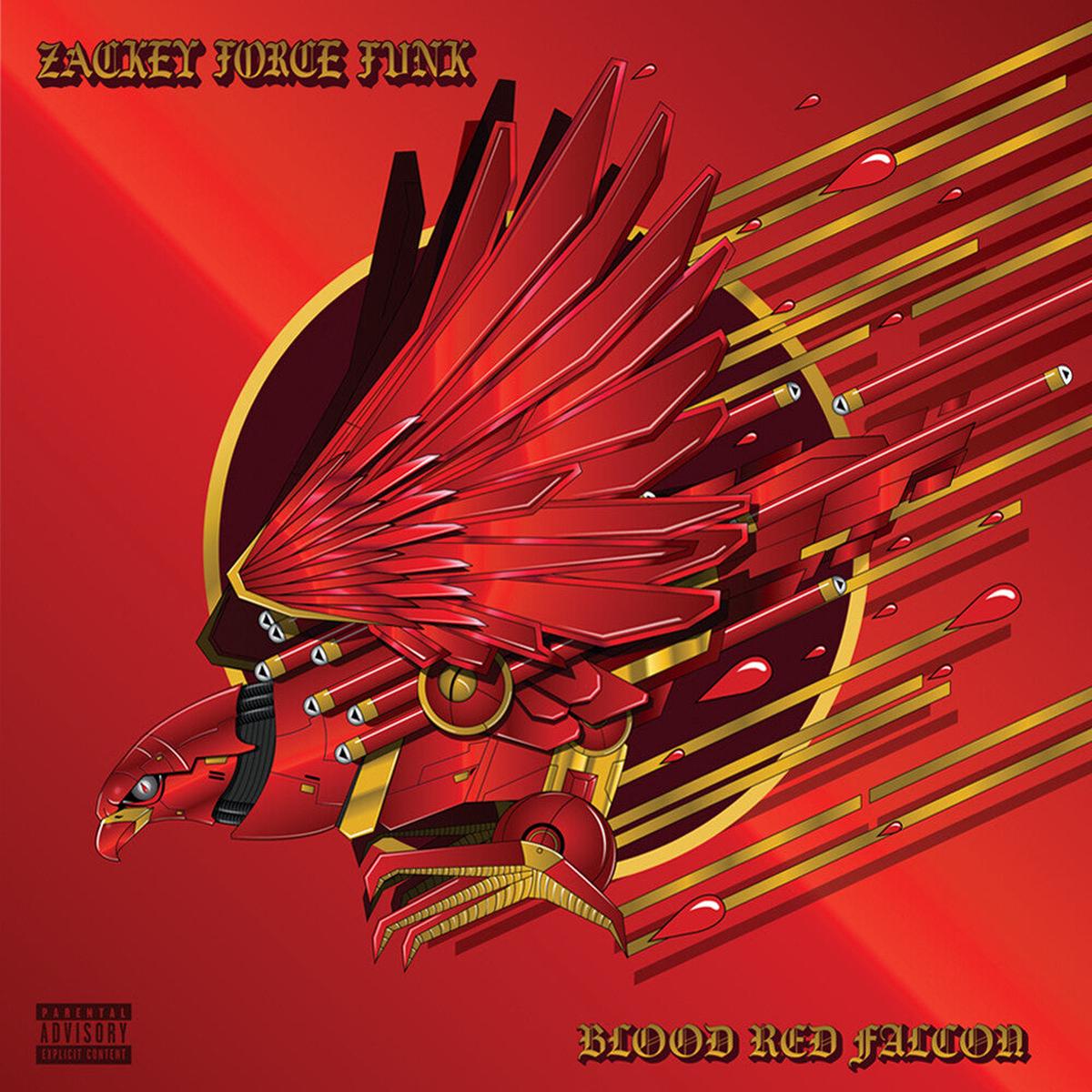 Pre-Order: Zackey Force Funk – Blood Red Falcon [Blood Red Vinyl]