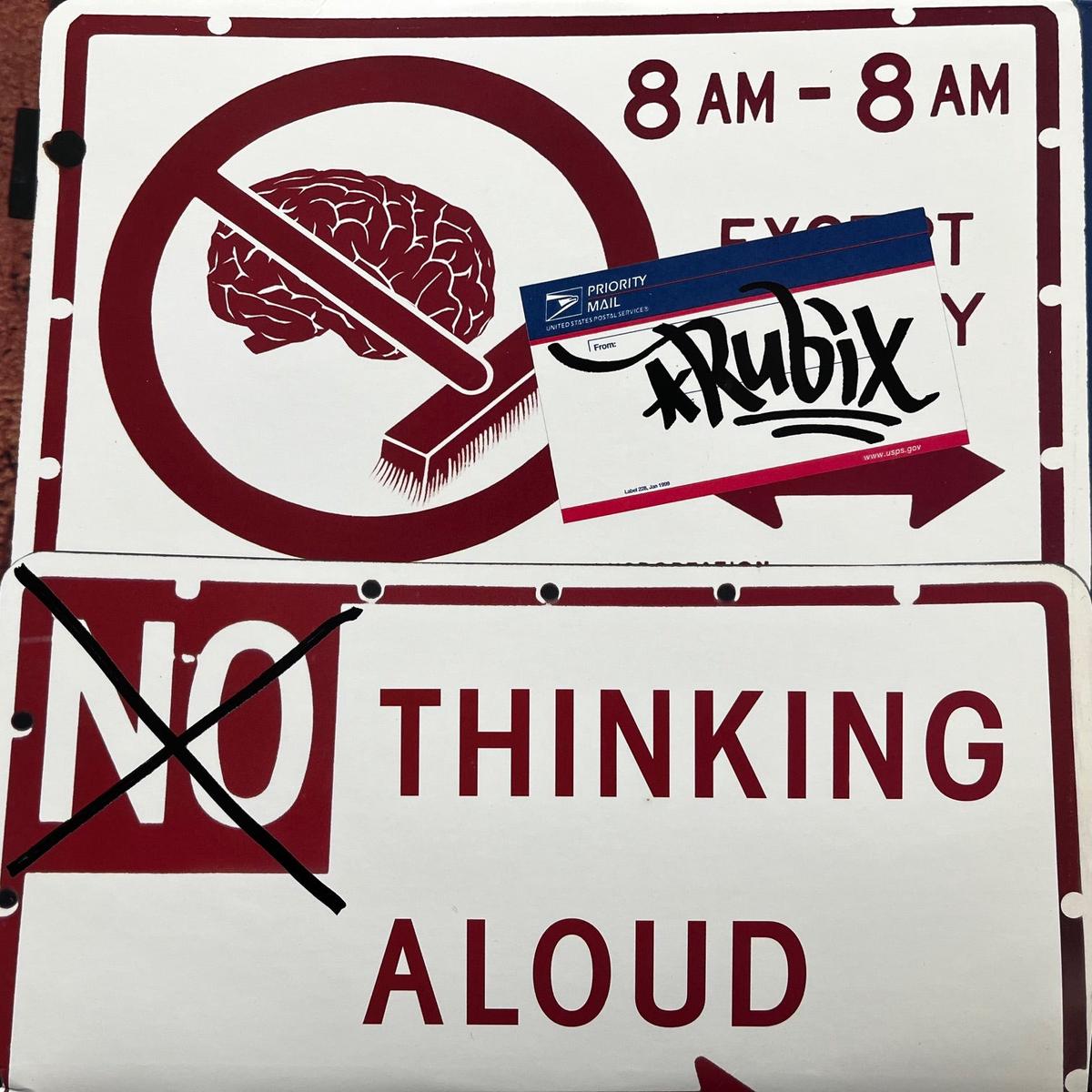 RUBIX / (No) Thinking Aloud (PSP 002-12, 12inch)