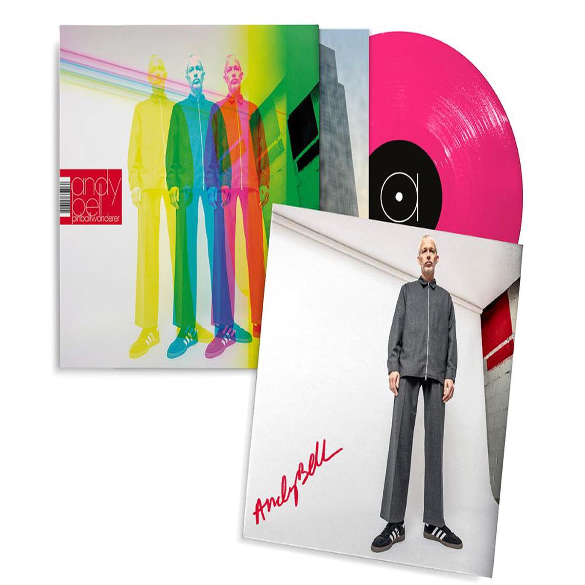 Andy Bell Pinball Wanderer Vinyl LP Indies Magenta Colour w/Signed Print 2025
