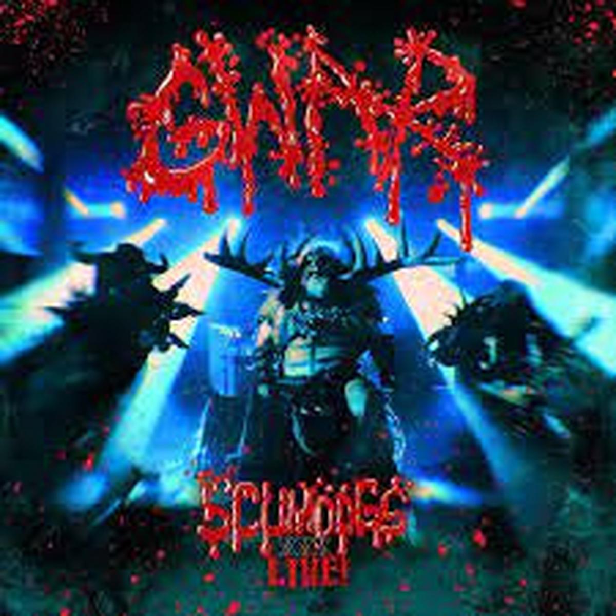 GWAR-SCUMDOGS XXX LIVE   BLUE MARBLED VINYL 2LP *NEW*