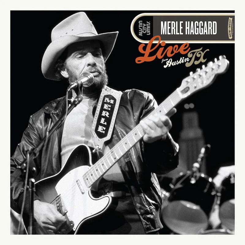 MERLE HAGGARD – Live From Austin, TX (Repress) – LP – Black and Blue Marble Vinyl [NOV 29]