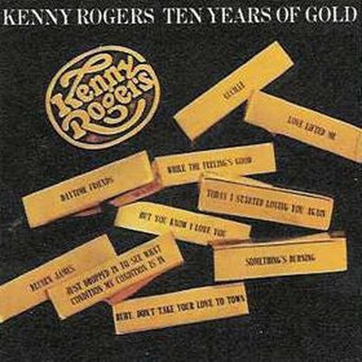 Rogers, Kenny – Ten Years Of Gold [Vinyl] [Second Hand]