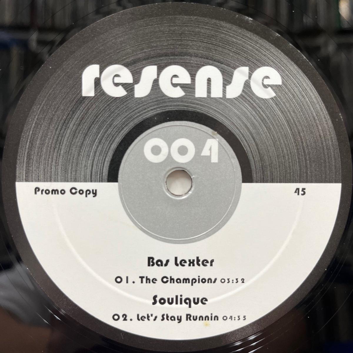 V.A. (Bas Lexter, Sono Rhizmo’) / Resense 004 (12inch)