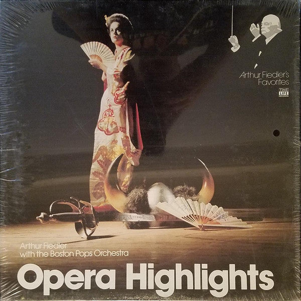 Arthur Fiedler With The Boston Pops Orchestra* – Opera Highlights – LP