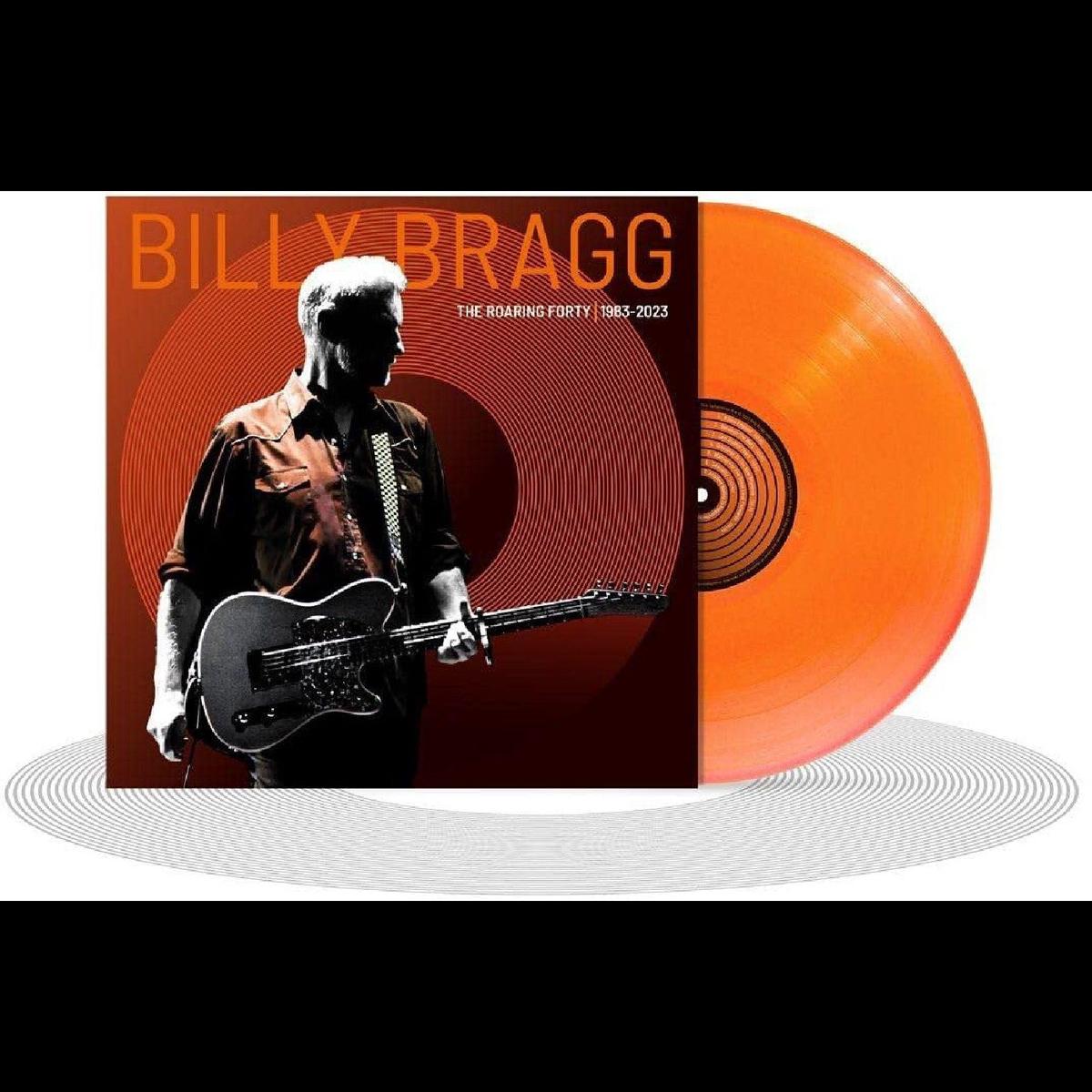 Billy Bragg Orange Vinyl) The Roaring Forty | 1983-2023 (Deluxe Edition – Default Title