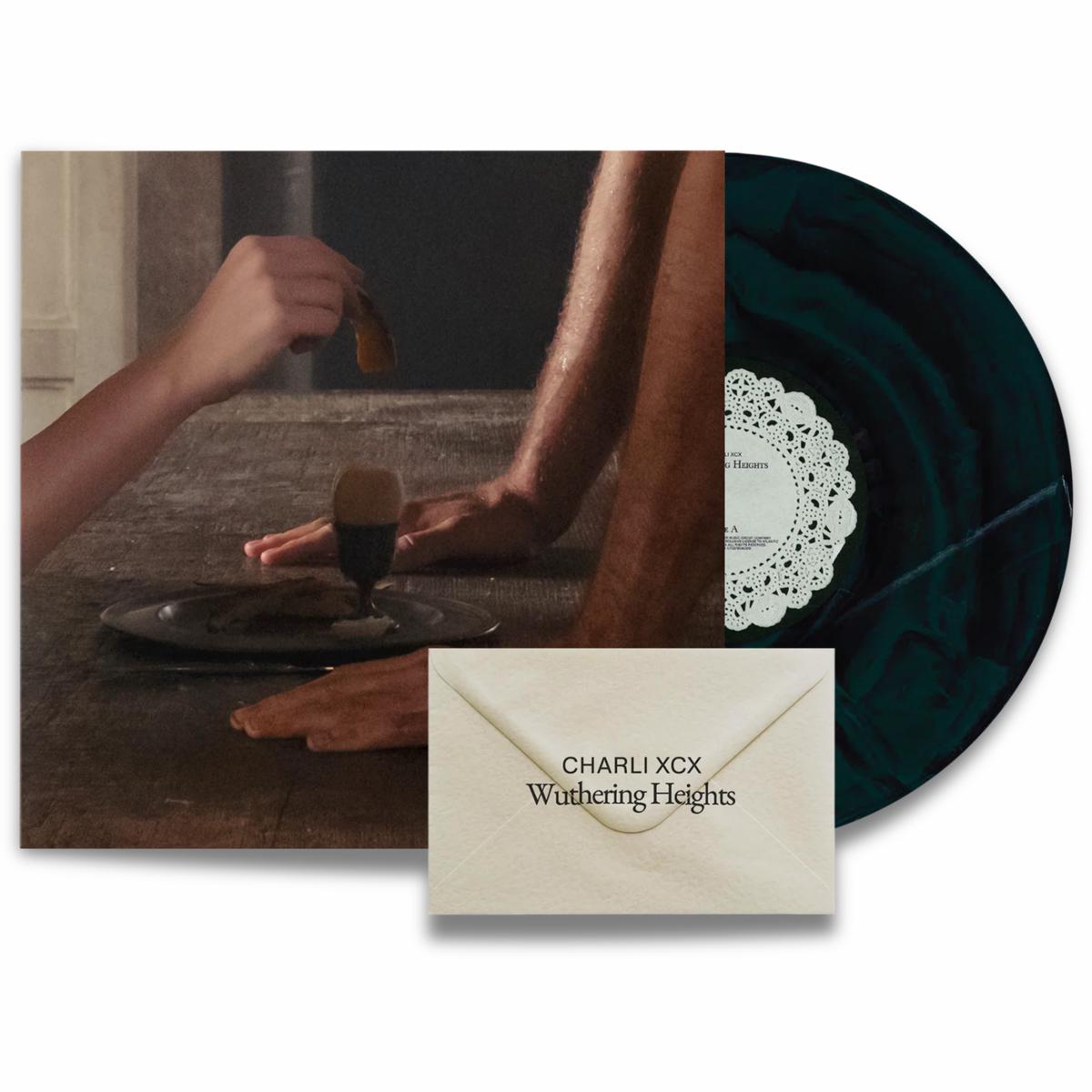 Charli XCX Wuthering Heights (Green & Black Marbled Vinyl)