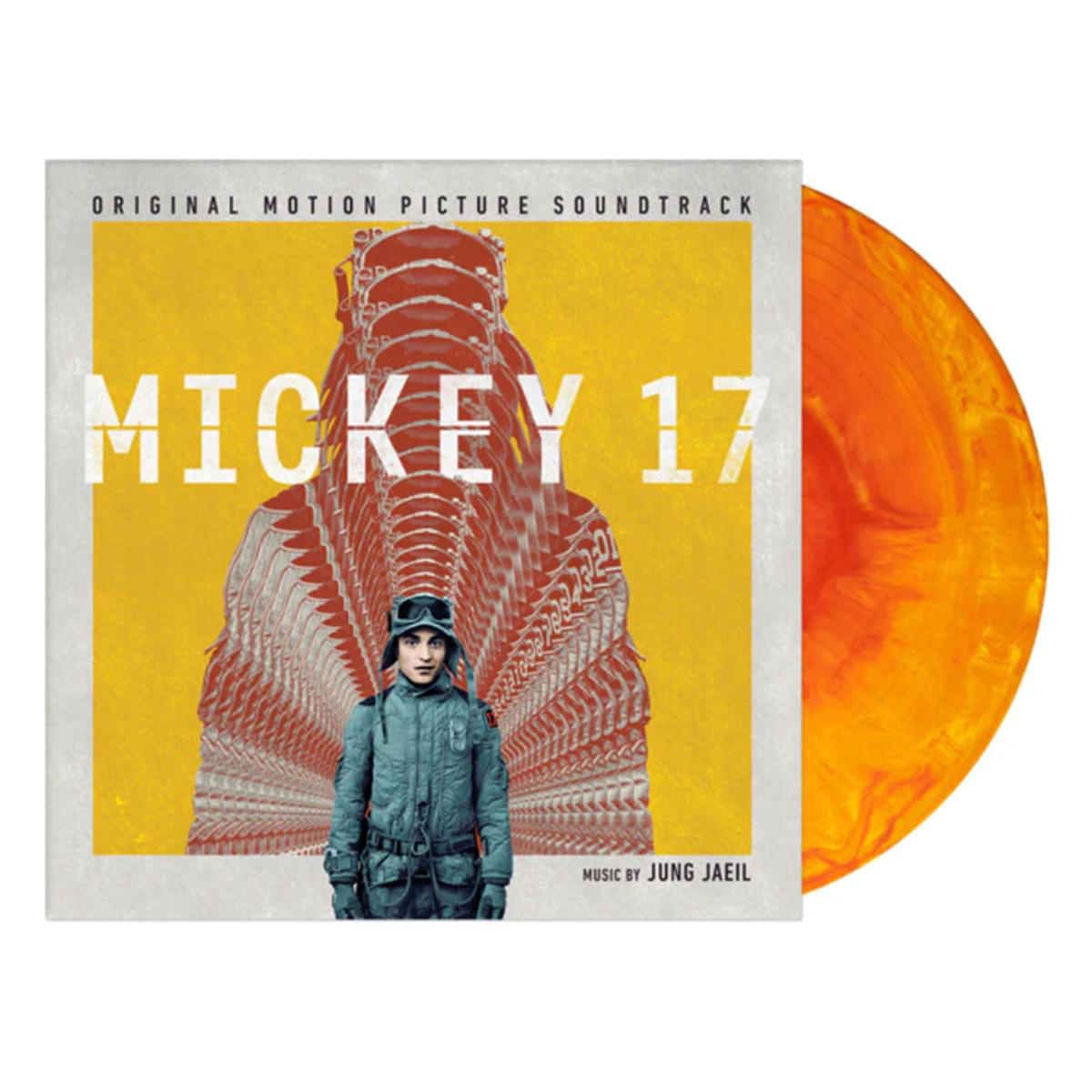 JUNG JAEIL 8211 Mickey 17 (Original Soundtrack) 8211 LP 8211 8221Fire Hand Pour8221 Coloured Vinyl