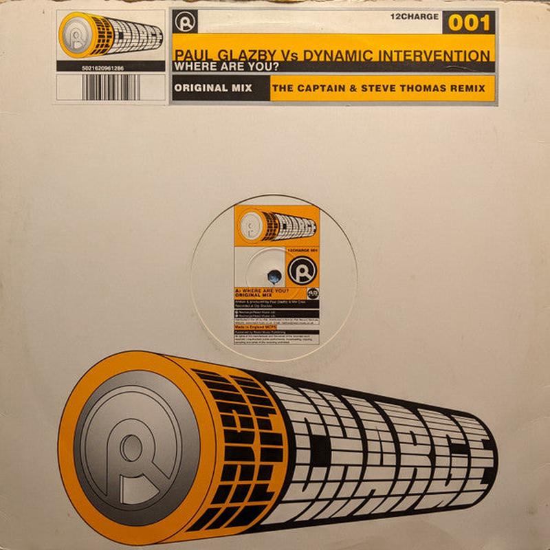 Paul Glazby Vs Dynamic Intervention  Where Are You?  Vinyl