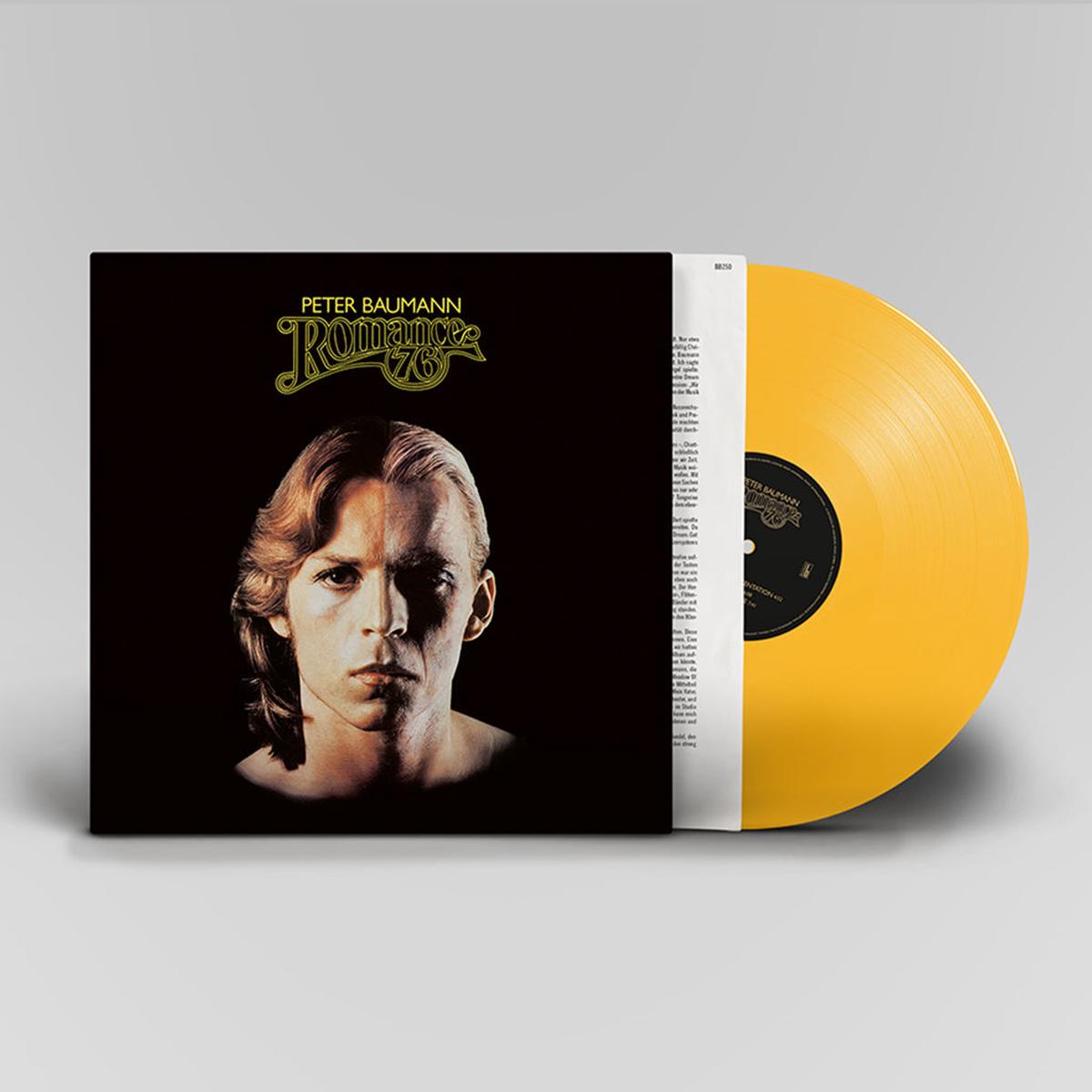 PETER BAUMANN – Romance 76 (50th Anniversary Hand-Numbered Edition) – LP – Transparent Yellow Vinyl [MAR 6]