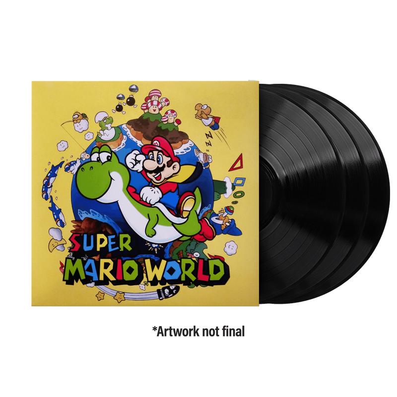 SUPER MARIO WORLD (Original Soundtrack) (3xLP Vinyl Record)