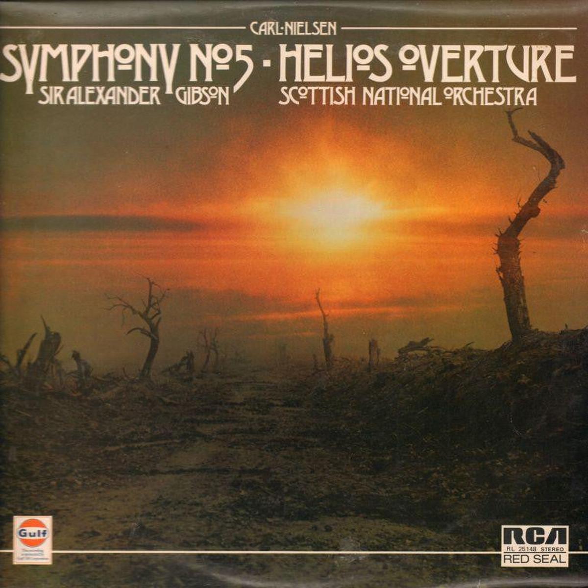 Symphony No 5 Scottish National/Gibson-RCA-Vinyl LP-VG/VG+