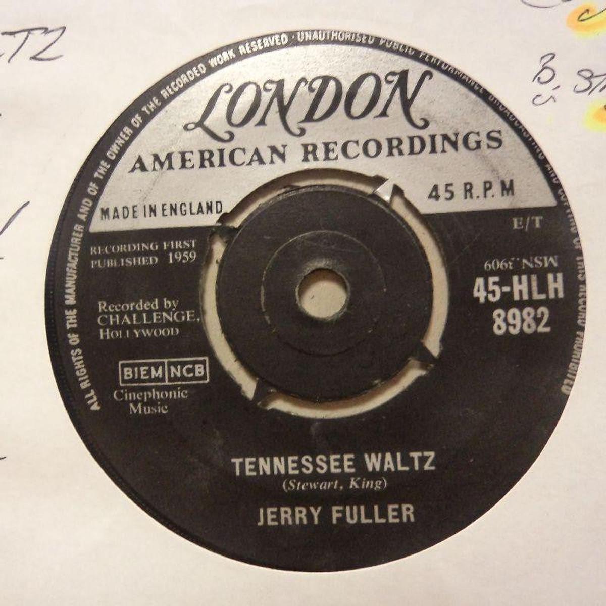 Tennesse Waltz/ Charlene-London-7  Vinyl-Ex/VG