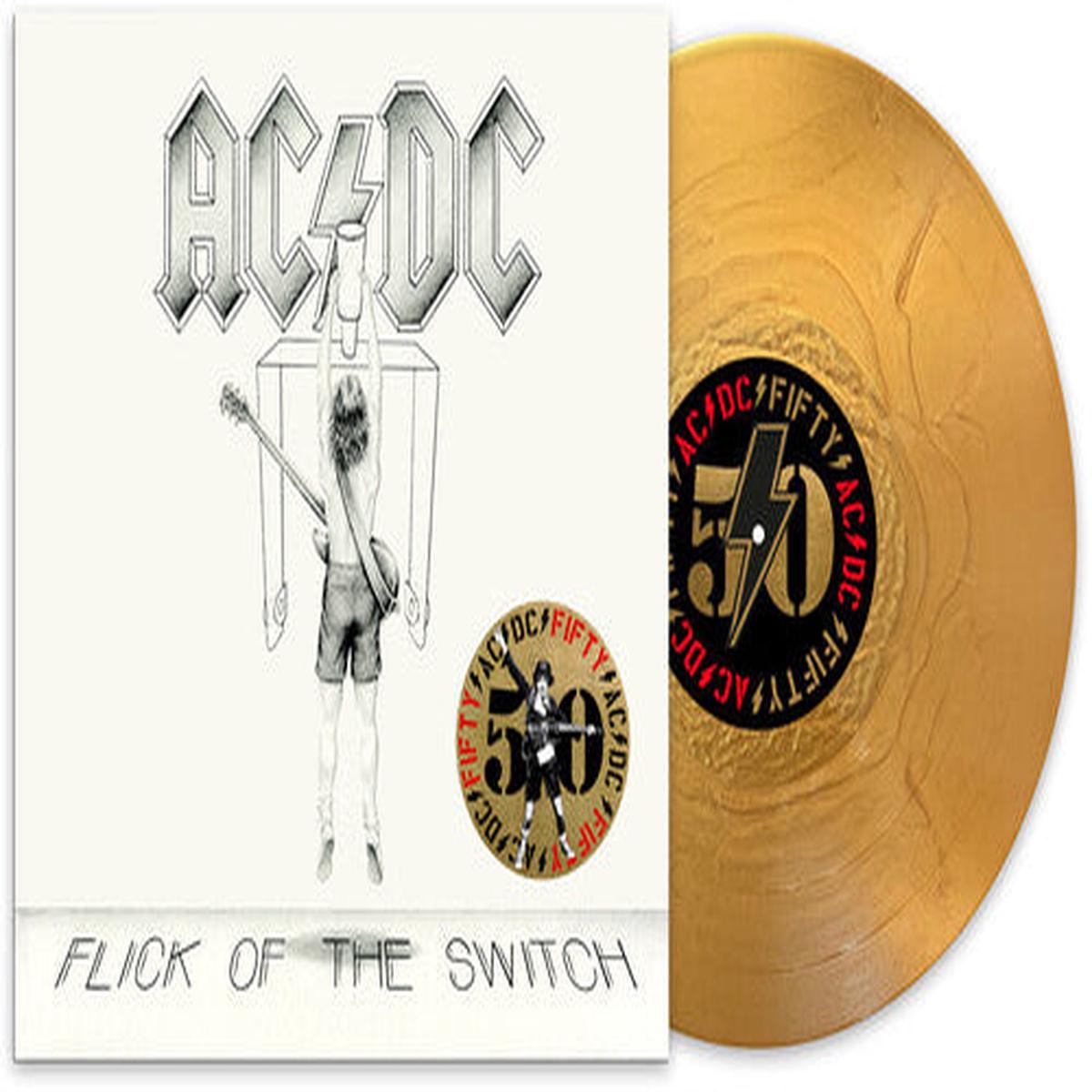 AC/DC – Flick Of The Switch (50th Anniversary Edition, Gold Color Vinyl) ((Vinyl)) – Default Title