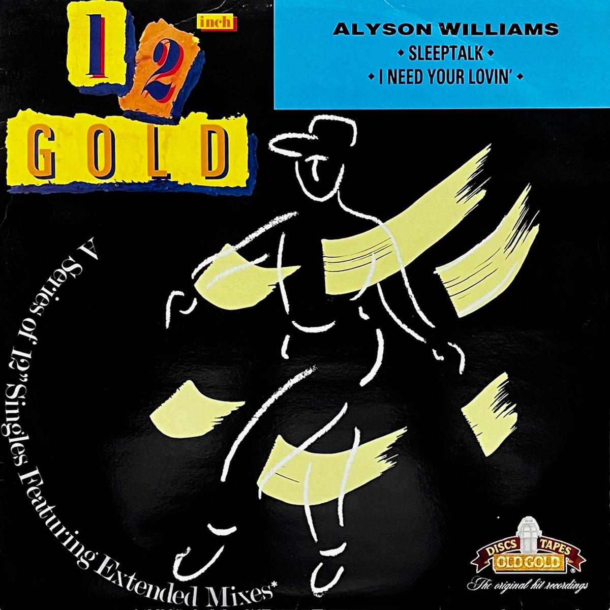 ALYSON WILLIAMS / Sleep Talk / I Need Your Lovin’ (OG 4230, 12inch)