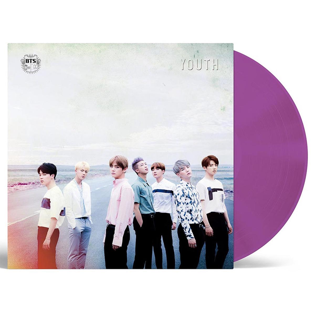 BTS – Youth (Reissue/Import) – 2LP – Clear Purple Vinyl [JAN 2]