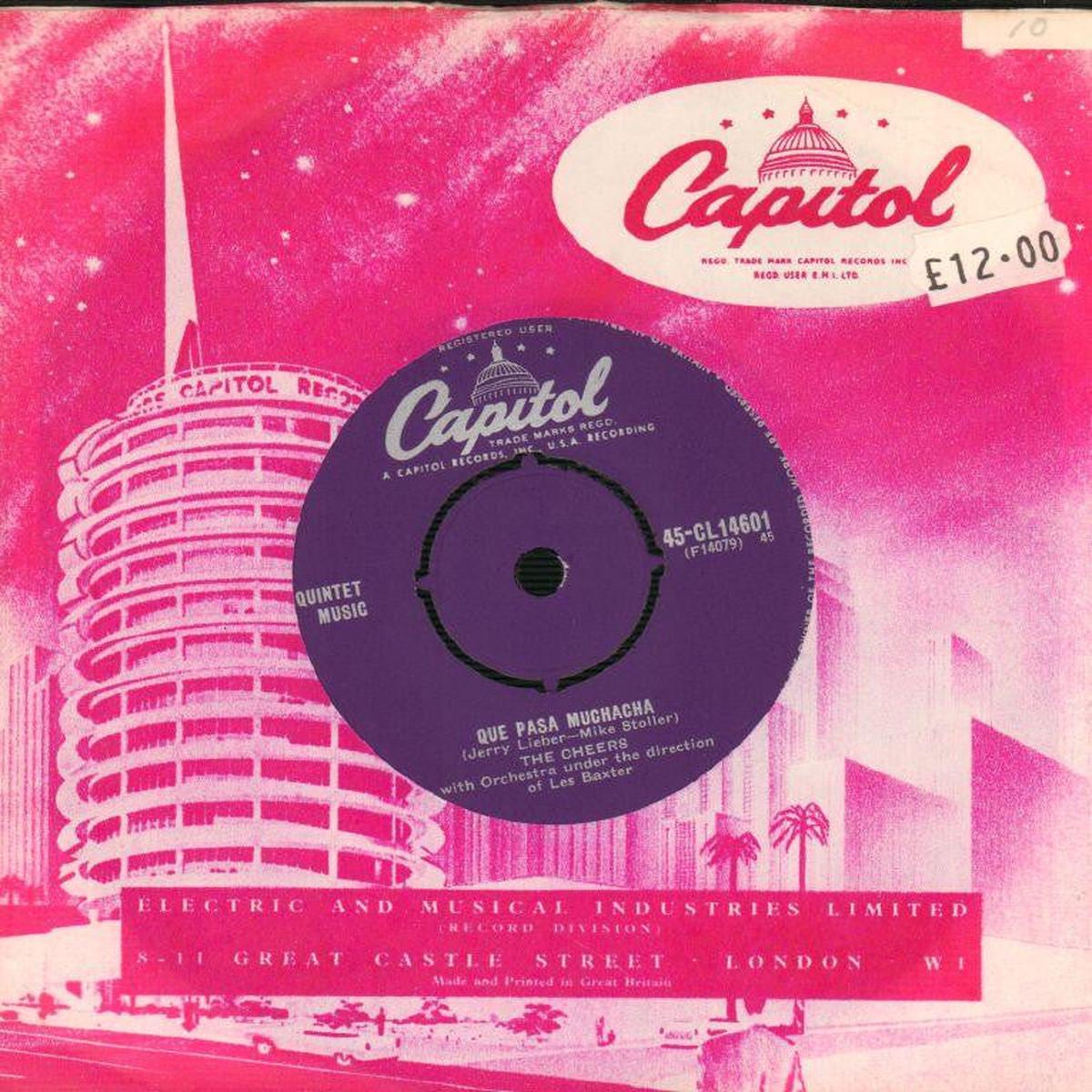 Que Pasa Muchacha / Heaven On Earth-Capitol-7  Vinyl-Ex/VG+