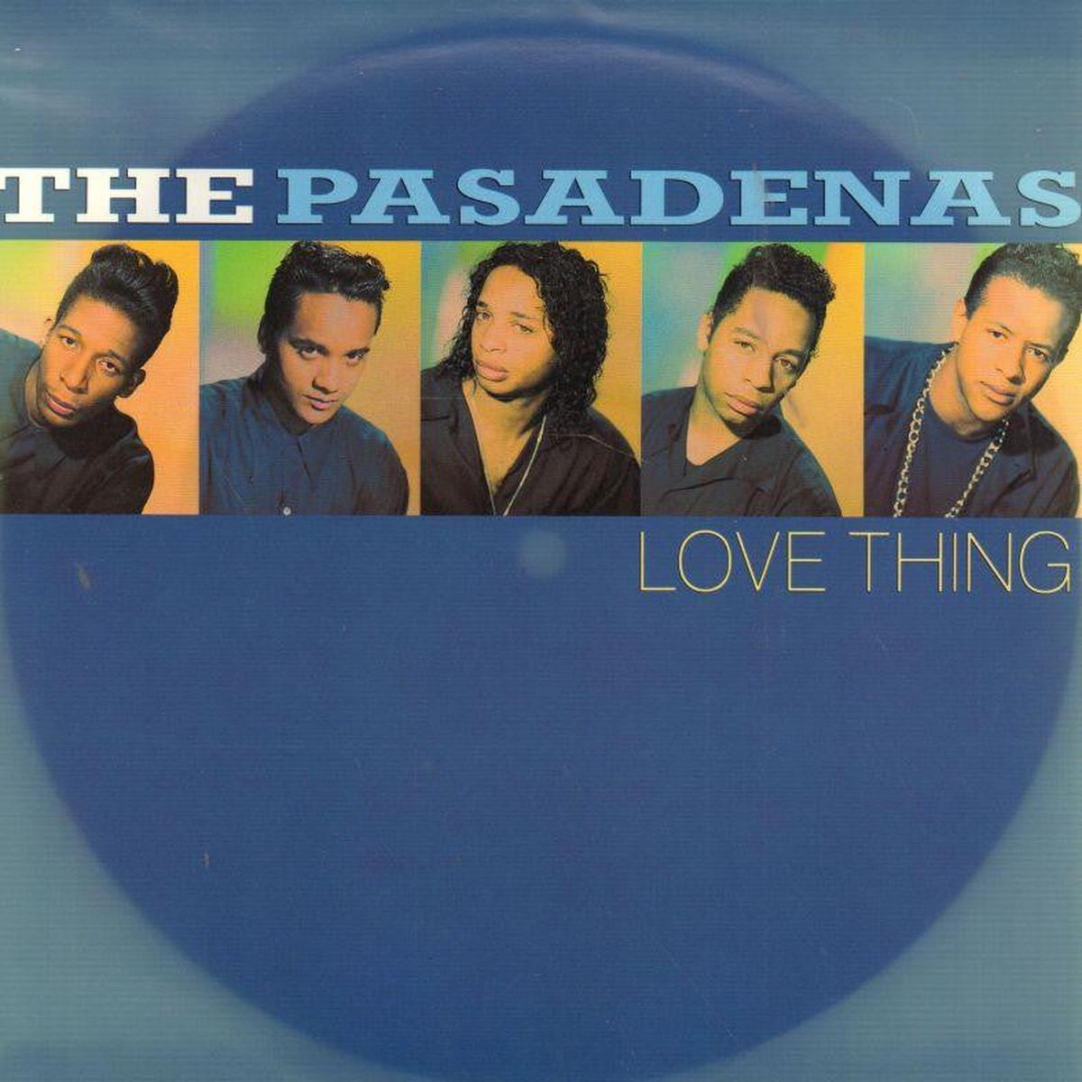 The Pasadenas-Love Thing-CBS-7  Vinyl P/S-VG/VG+