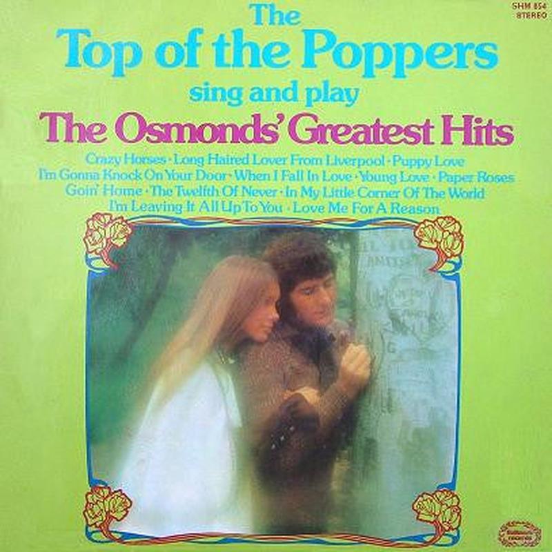 The Top Of The Poppers  Top Of The Poppers Sing & Play The Osmonds’ Greatest Hits – Vinyl
