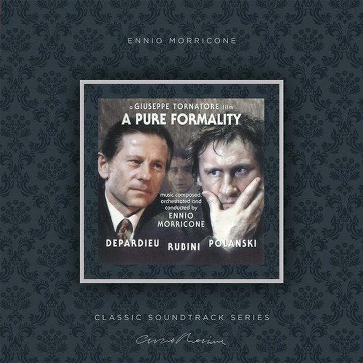 Ennio Morricone A Pure Formality Soundtrack Vinyl LP New 2017