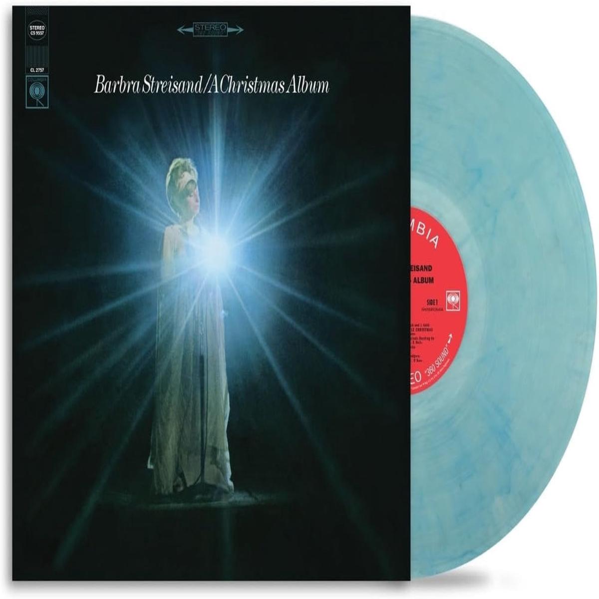 Barbra Streisand A Christmas Album Vinyl LP Blue Colour 2024 – Default Title