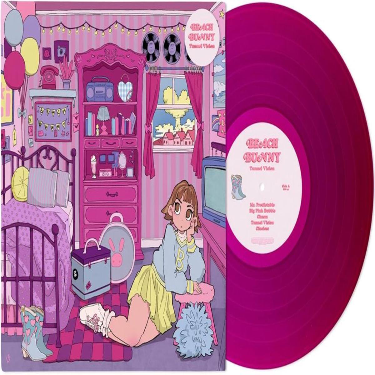Beach Bunny Tunnel Vision Grape Coloured Vinyl LP – Default Title