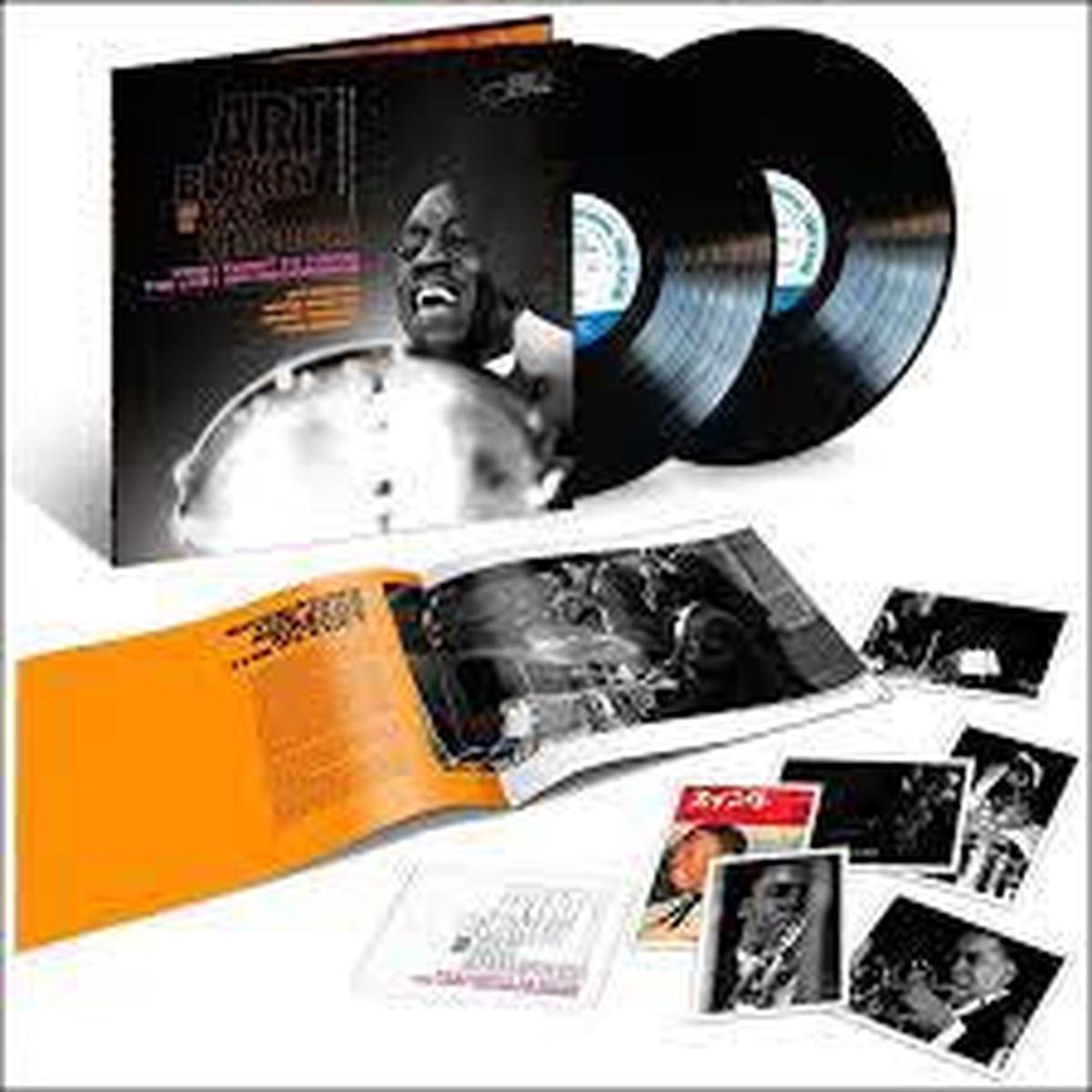BLAKEY ART & THE JAZZ MESSENGERS-FIRST FLIGHT TO TOKYO 2LP NM COVER VG+