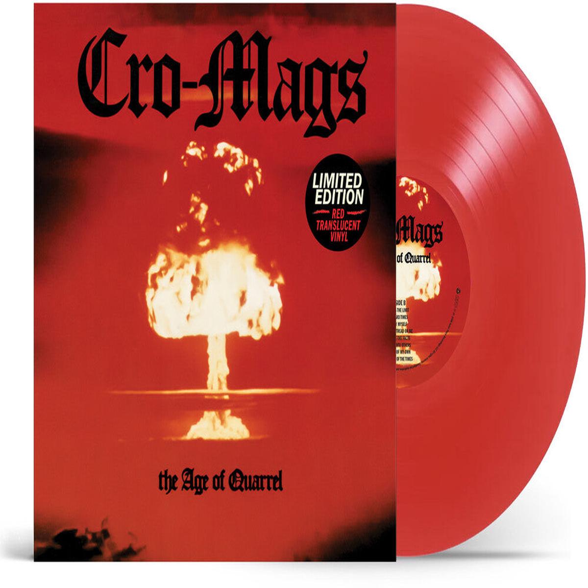 Cro-Mags – Age Of Quarrel [Clear Vinyl] (Red)