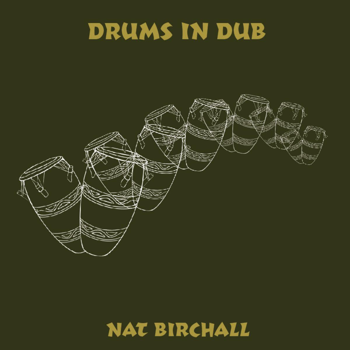 NAT BIRCHALL 8211 Drums In Dub 8211 LP 8211 Black Vinyl