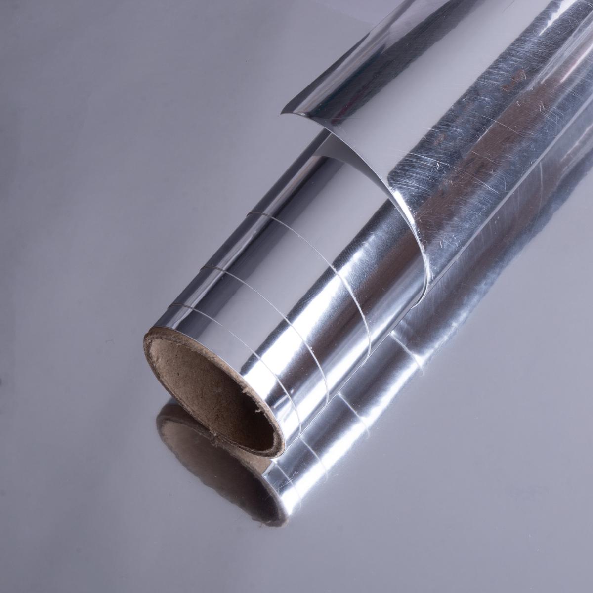 Vinyl Metallic Silver 12Inch X 2ft 1Roll