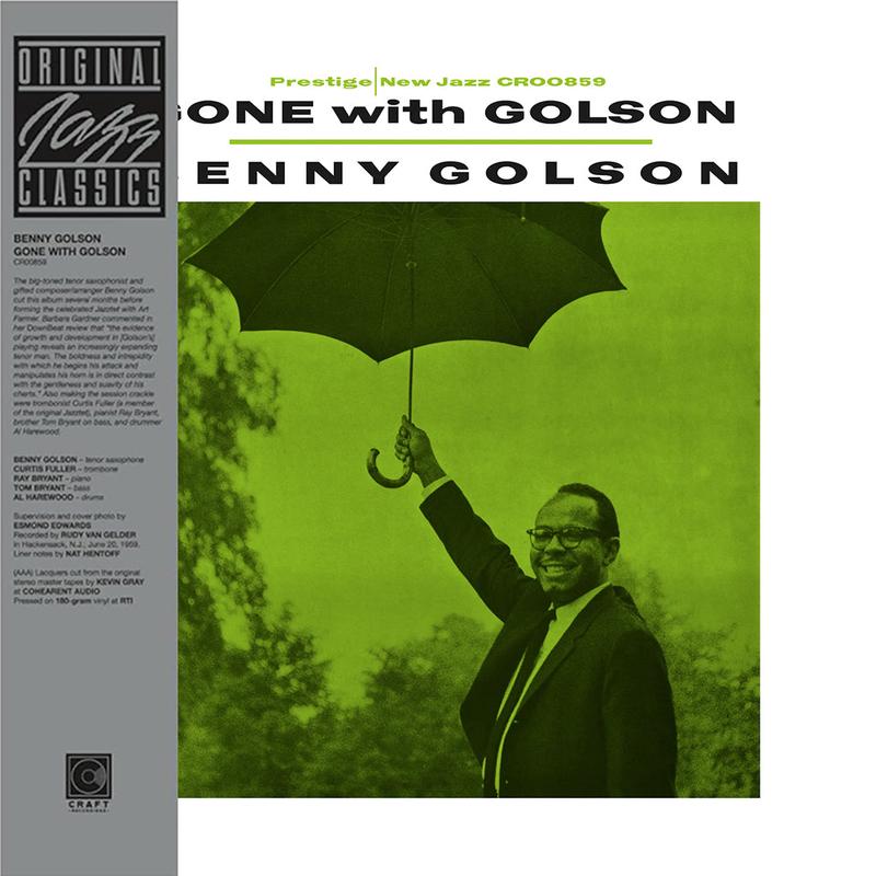 BENNY GOLSON – Gone With Golson (Original Jazz Classics Series) – LP – Deluxe 180g Vinyl [JUL 25]