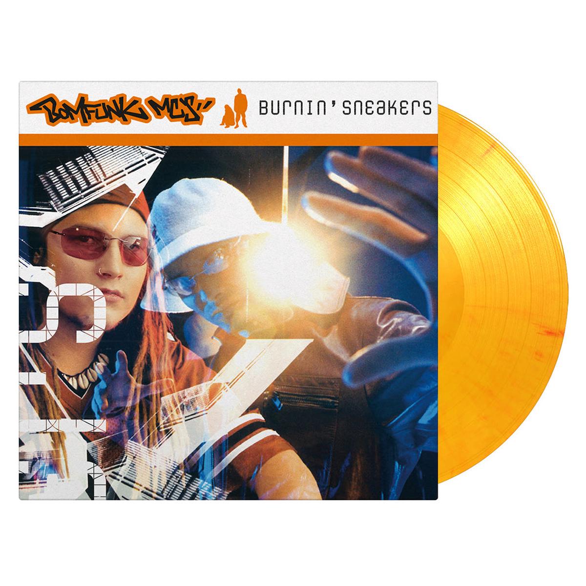 BOMFUNK MC’S – Burnin’ Sneakers (2023 Reissue) – LP – 180g Flaming Coloured Vinyl