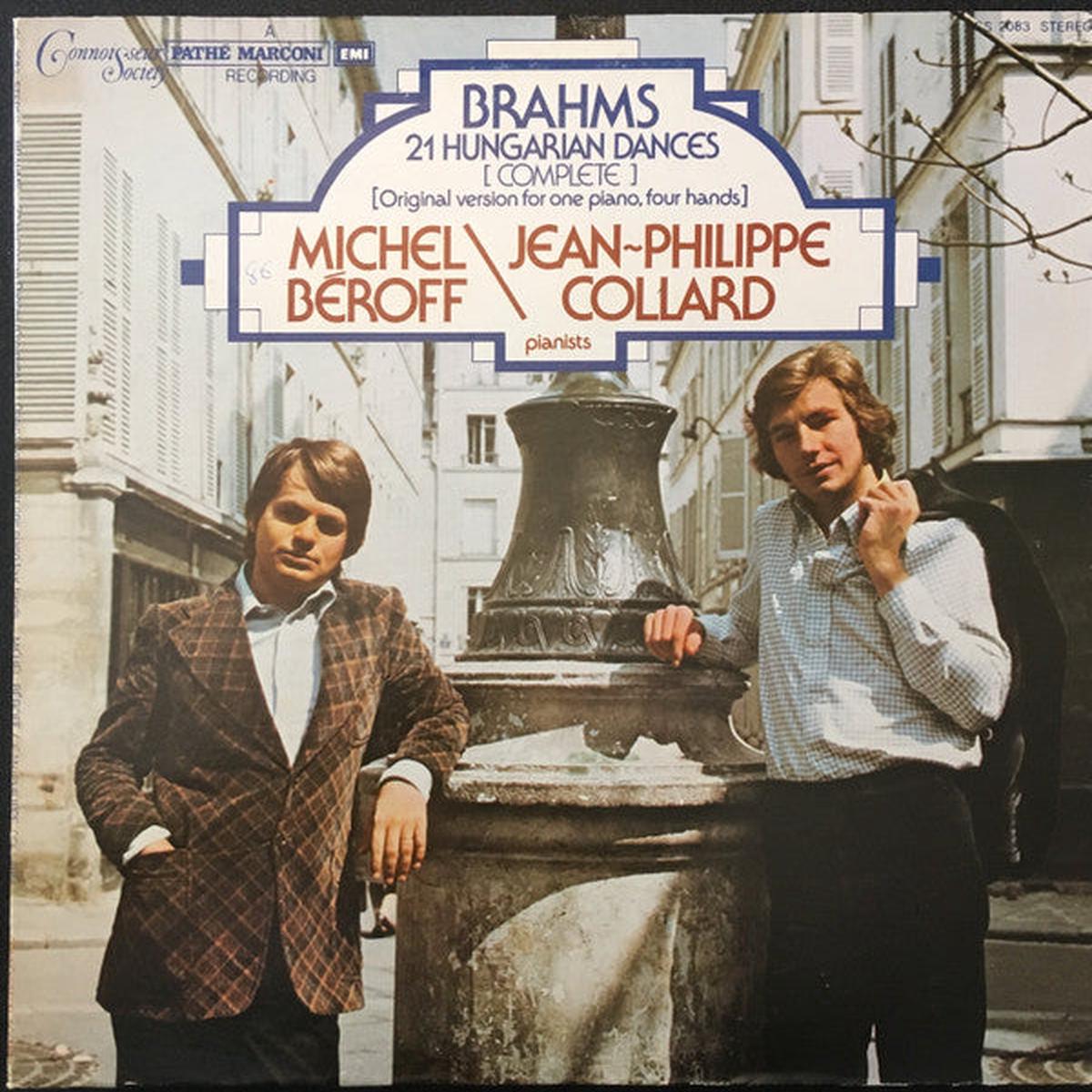 Brahms* – Michel Broff, Jean-Philippe Collard – 21 Hungarian Dances – LP