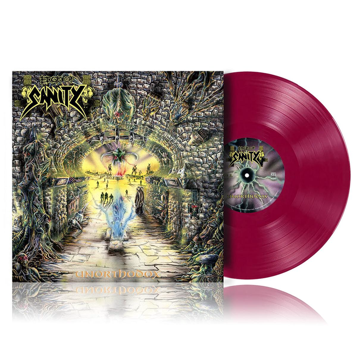 EDGE OF SANITY 8211 Unorthodox (Remastered) 8211 LP 8211 180g Magenta Colour Vinyl DEC 5