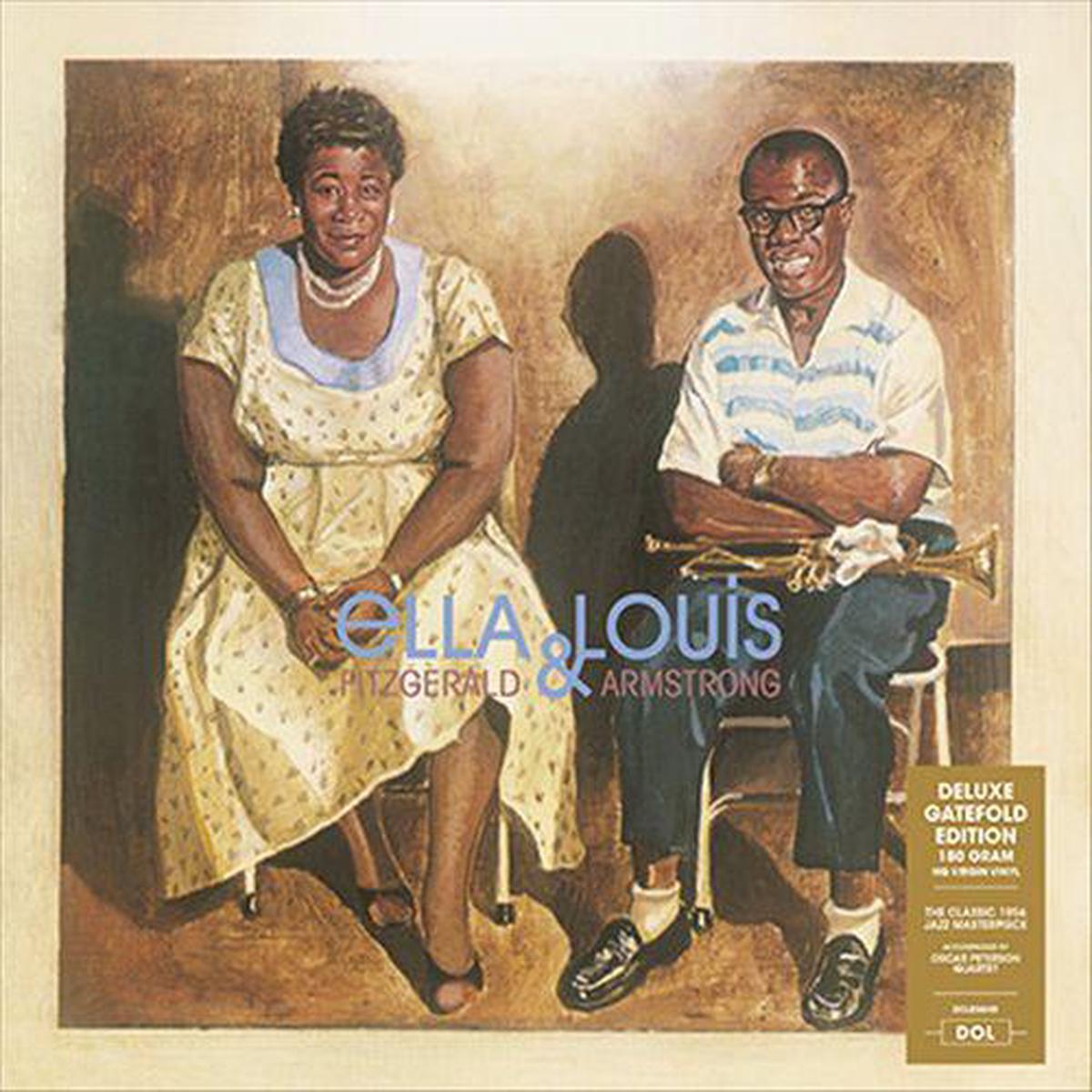 Ella Fitzgerald And Louis Armstrong Ella And Louis (180 Gram Vinyl, Deluxe Gatefold Edition) [Import] – Default Title