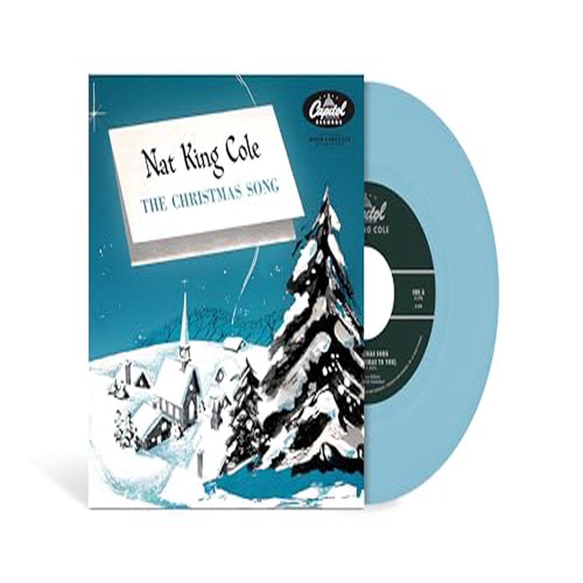 Nat King Cole The Christmas Song (Baby Blue Colored Vinyl) (7″ Single) – Default Title