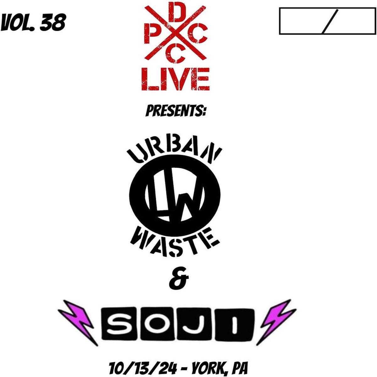 Urban Waste & Soji – Dcxpc Live 38 [LP]