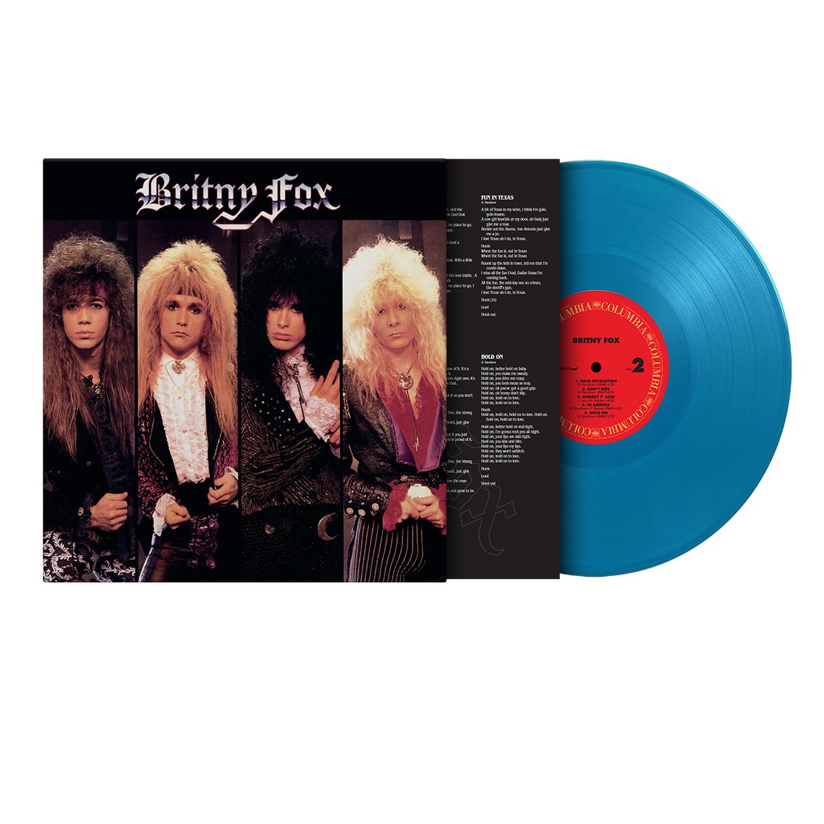 BRITNY FOX – Britny Fox (Reissue) – LP – Blue Vinyl [NOV 14]