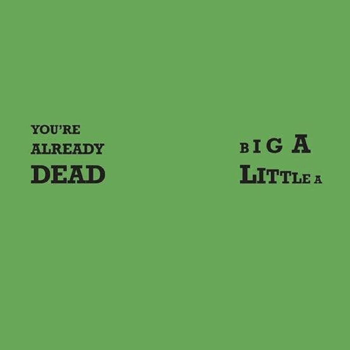 Crass Big A Little A /You’re Already Dead 12″ Vinyl Single Pink Colour RSD June 2022