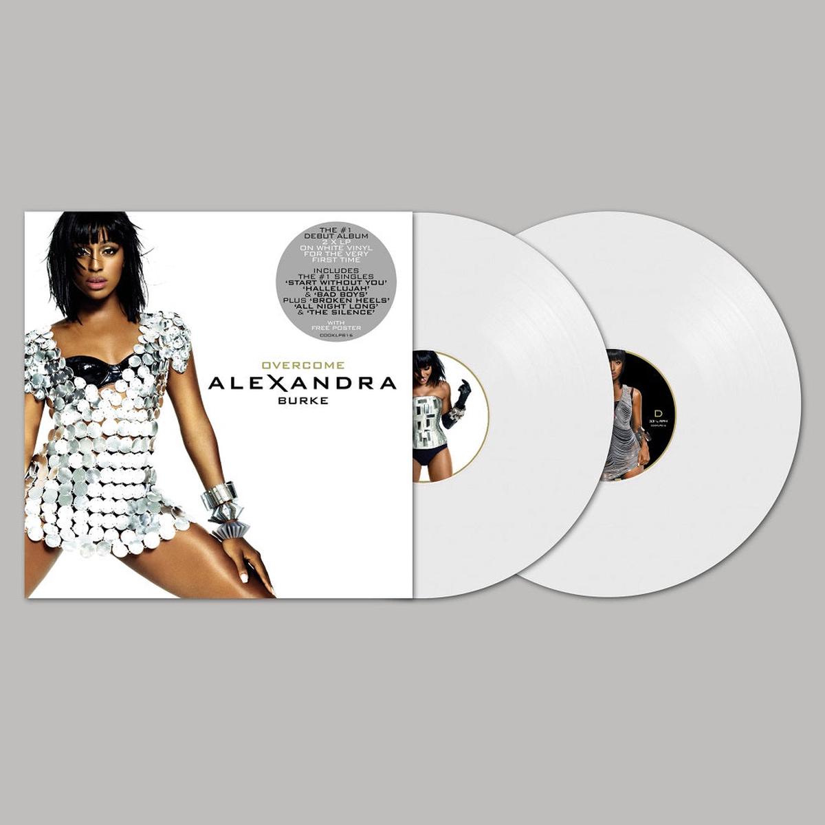 Alexandra Burke Overcome Vinyl LP White Colour 2022 – Default Title