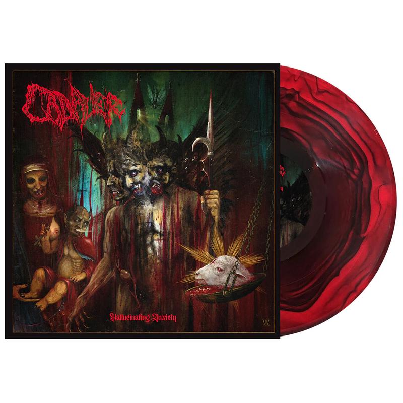 CADAVER – Hallucinating Anxiety (Reissue) – LP – ‘Blood Moon’ Colour Vinyl [DEC 5]