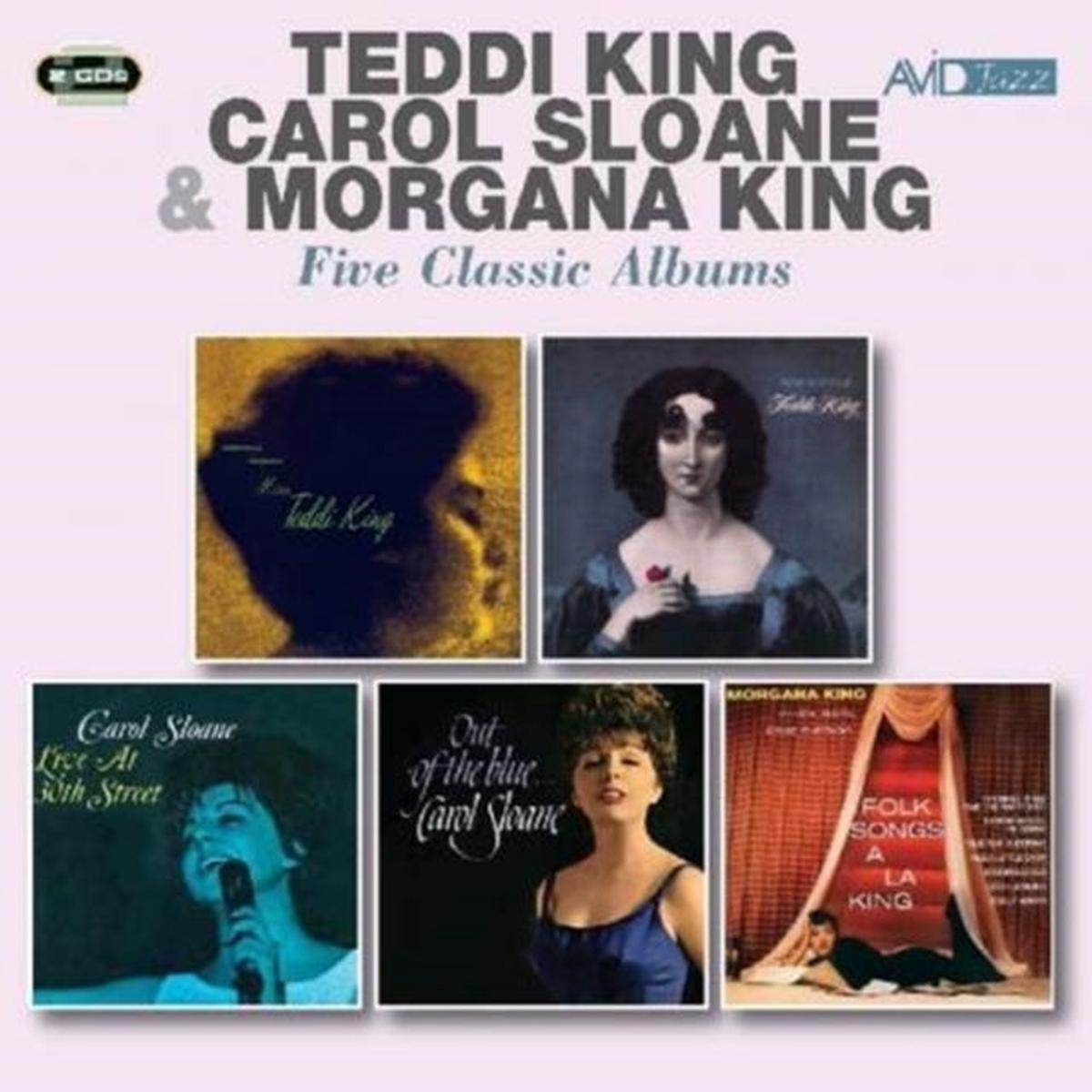 Teddi King / Carol Sloane / Morgana King CD - Five Classic Albums
