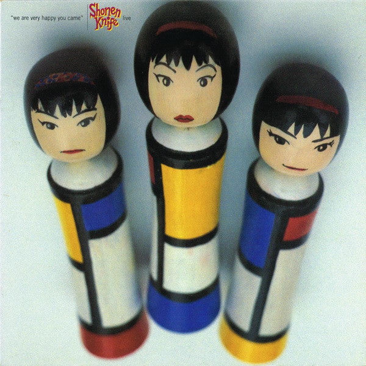 "We Are Very Happy You Came" (Shonen Knife Live) - Shonen Knife = *