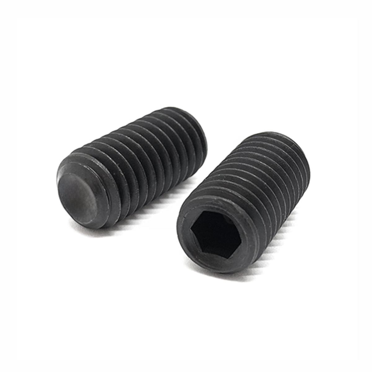 5/16"-18x7/8" Alloy Flat Point Allen Socket Set Screw Black Oxide