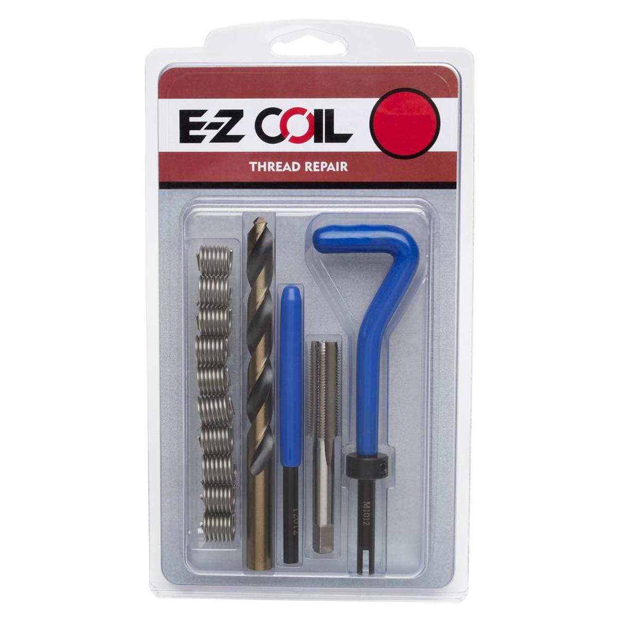 M16-1.5 Stainless Steel Threaded Coil Insert Standard Repair Kit with Inserts, Drill Bit, Tap, Install Tool, and Tang Remover