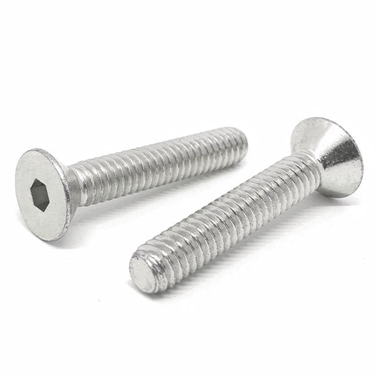 M8-1.25x10 Stainless A4-70 Flat Head Socket Cap Screws