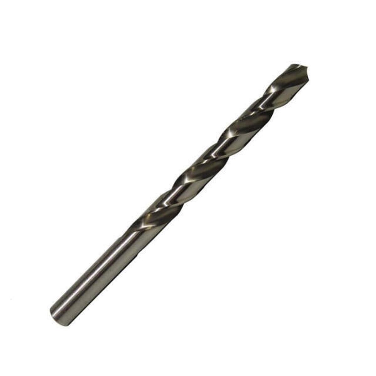 "F" HSS Polished 118 Standard Point Jobber Length Drill Bit